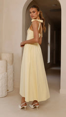 Haisley Maxi Dress - Yellow