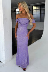Nara Maxi Dress - Lilac