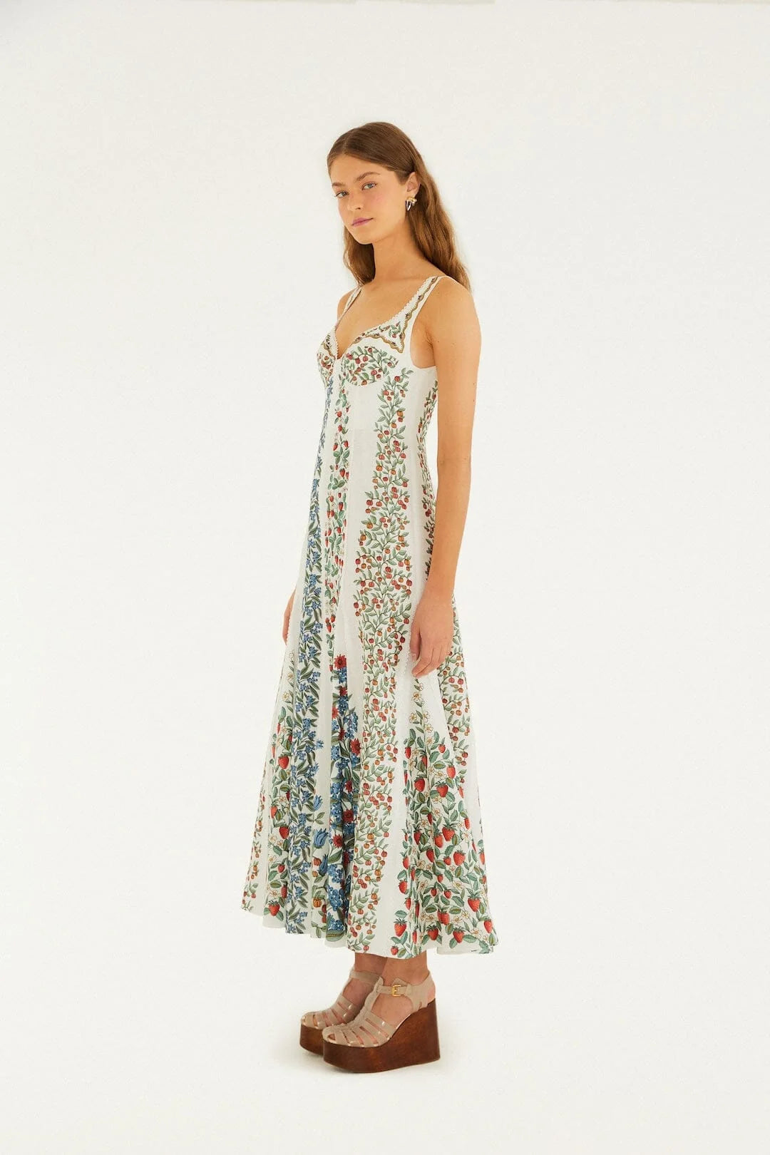 Off-White Fruit Beauty Maxi Dress